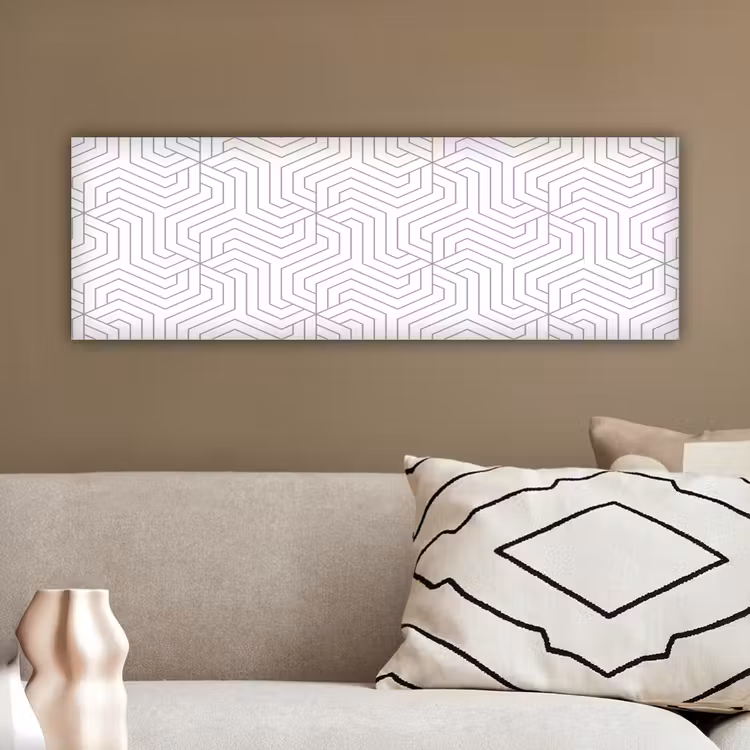 Geometrie - Lijn - Patroon canvas 2cm klein 828 -sfeer3