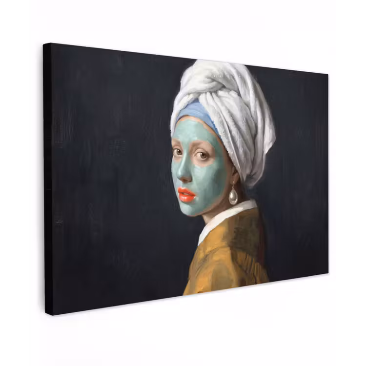 Iconisch - Modern - Kleurrijk canvas 2cm klein -z3d