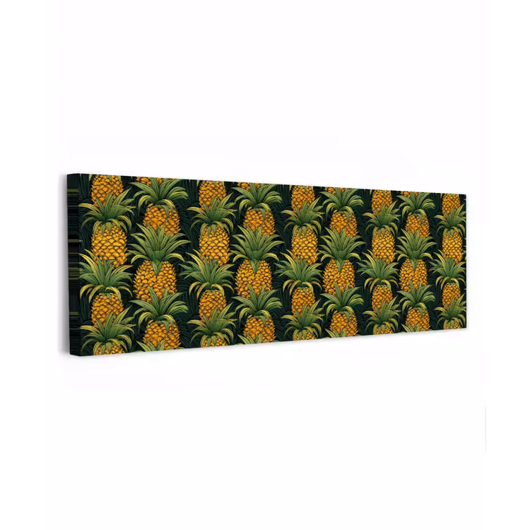 Illustratie - Patroon - Ananas canvas 2cm klein 828 -z3d