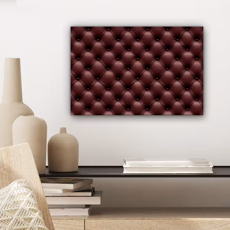 Leer - Patroon - Bordeaux canvas 2cm klein 34 -sfeer6