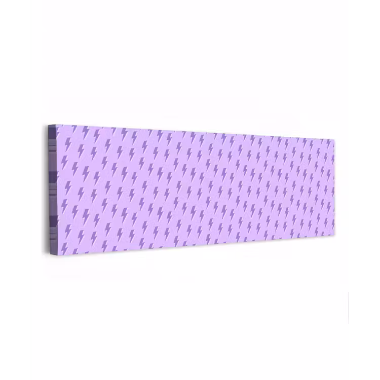 Bliksem - Paars - Lila canvas 2cm klein 828 -z3d