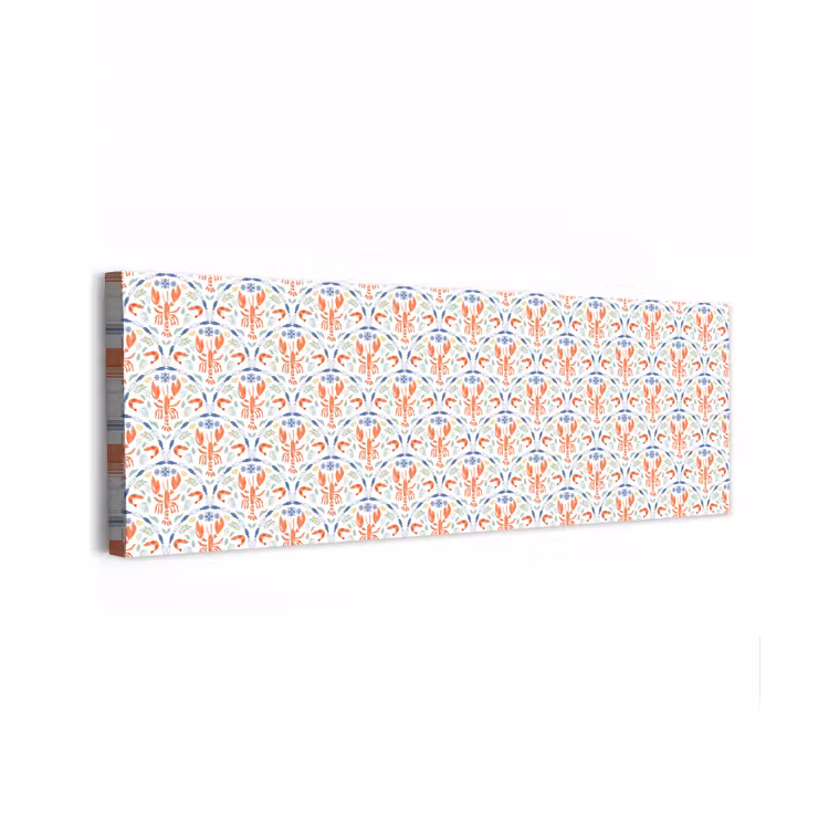 Sfeer - Oranje - Blauw - Groen canvas 2cm klein 828 -z3d