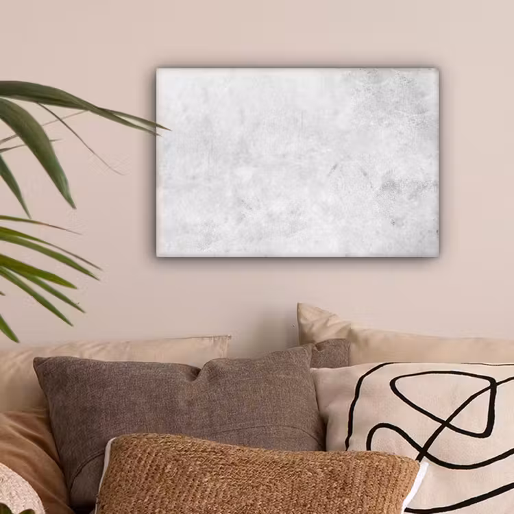 Marmer - Textuur - Grijs - Marmerlook canvas 2cm klein -sfeer1