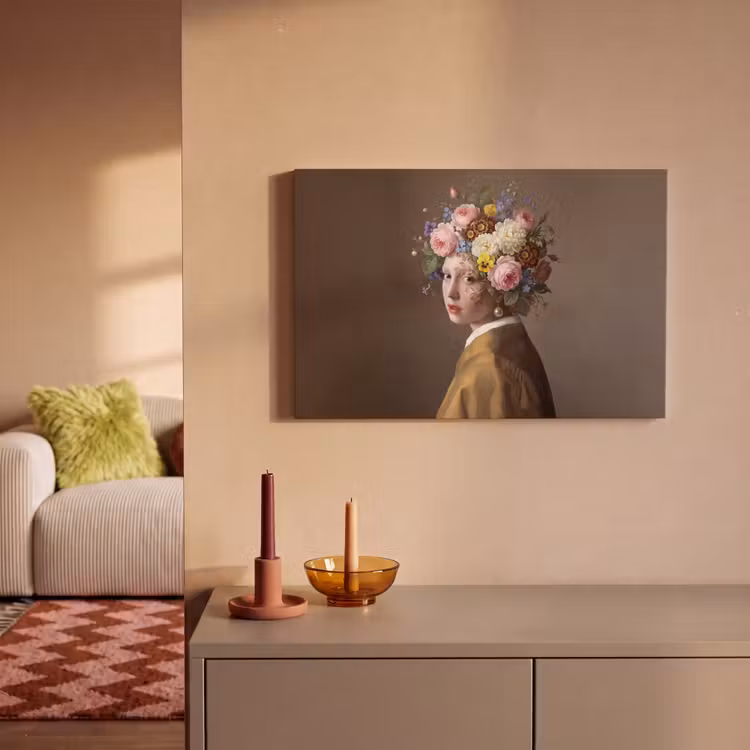 Meesterwerk - Modern - Kleurrijk canvas 2cm klein -sfeer1