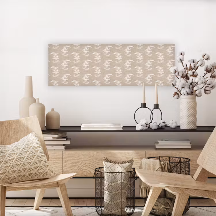 Motief - Beige - Linnen canvas 2cm klein 828 -sfeer6