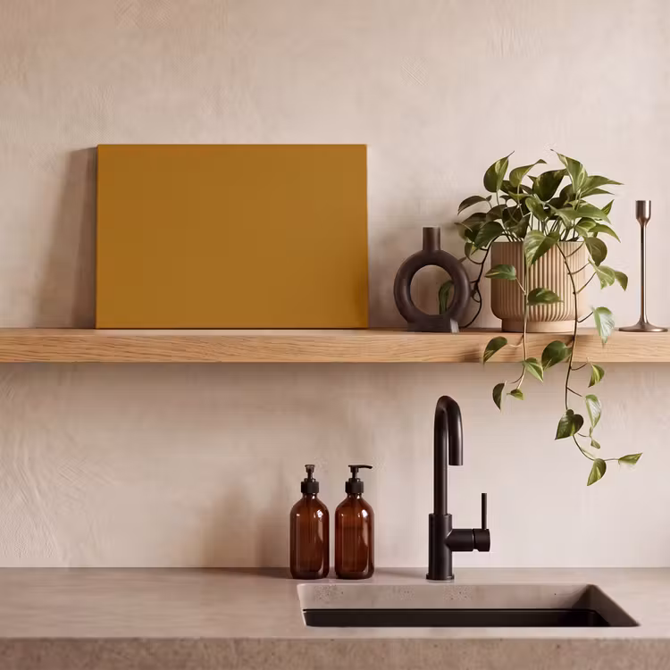 Ocre - Gold - Geel canvas 2cm klein 34 -sfeer3