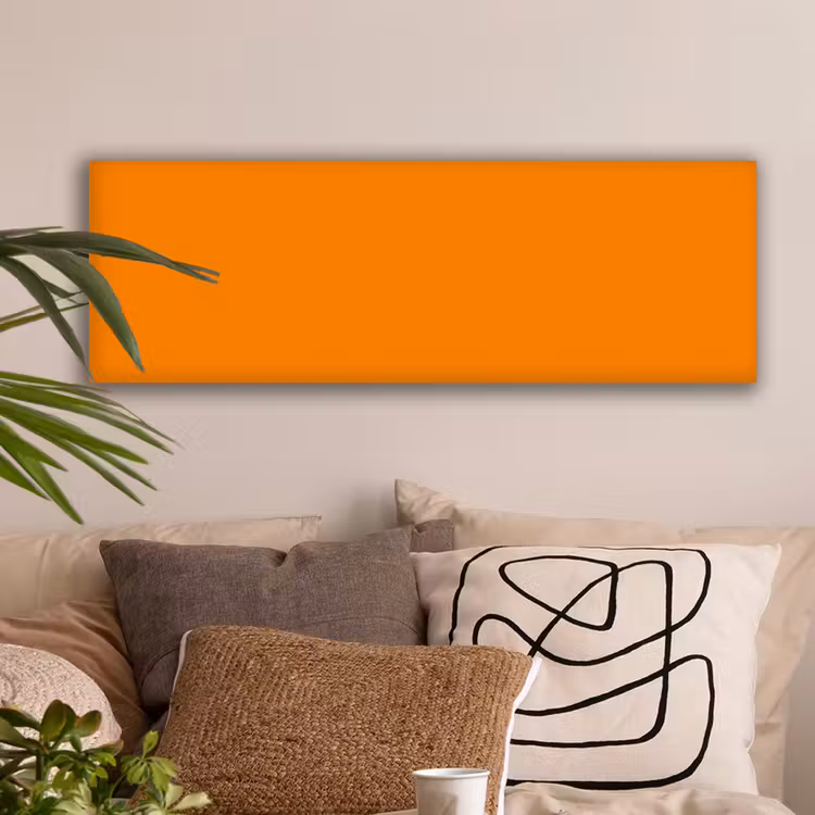 Oranje - Seizoenen - Herfst - Kleur canvas 2cm klein 828 -sfeer1