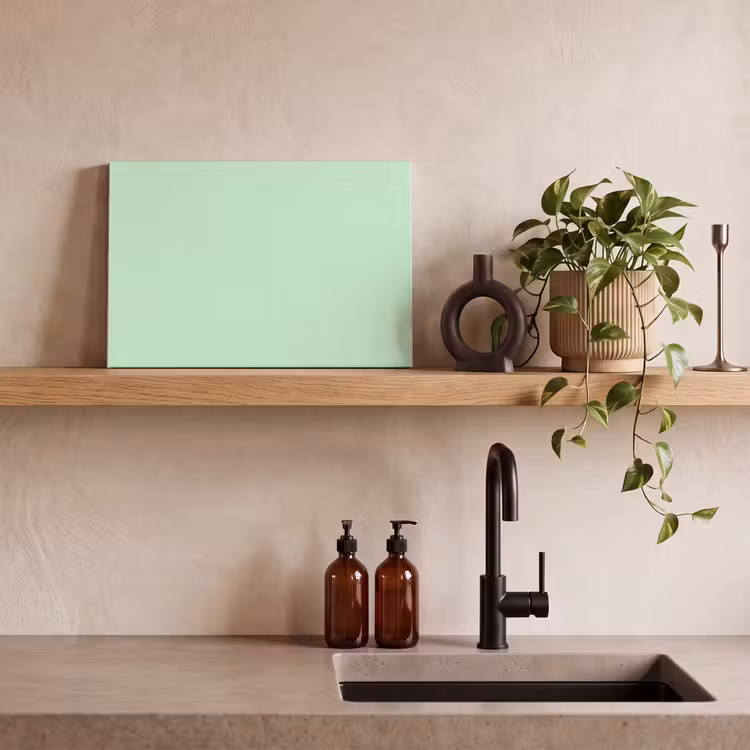 Pale - Mint - Groen canvas 2cm klein 34 -sfeer3