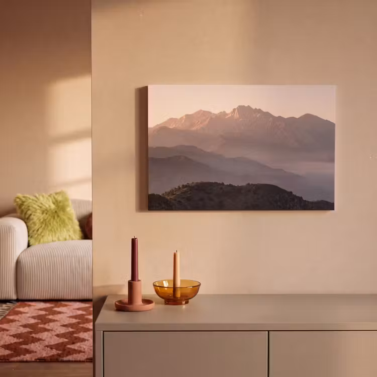 Panorama - Landschap - Bergen canvas 2cm klein -sfeer1