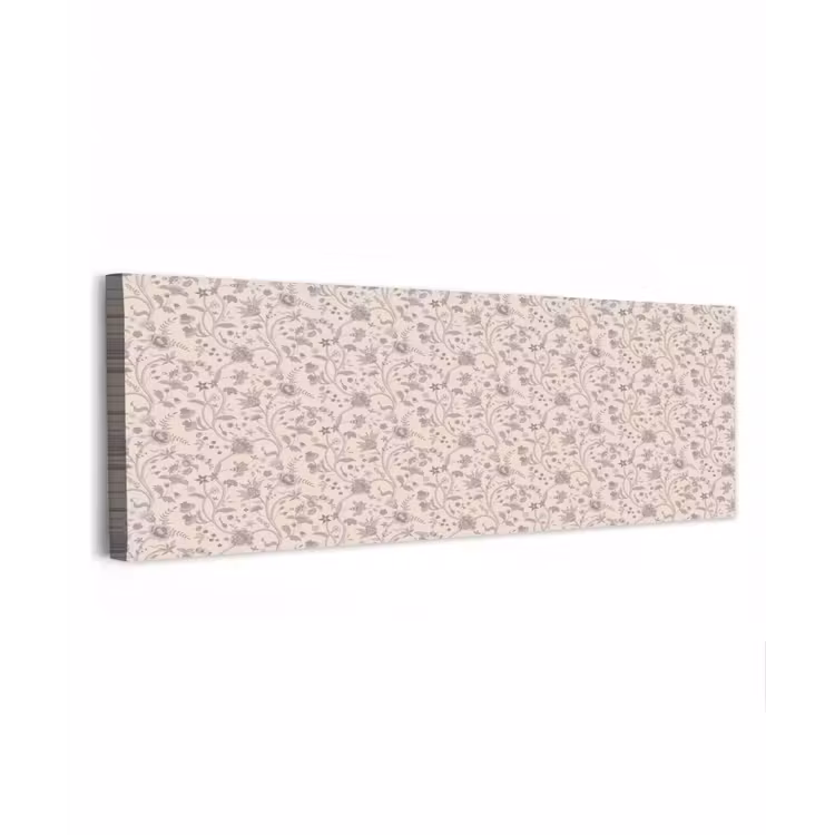 Patroon - Bloemen - Paars canvas 2cm klein 828 -z3d