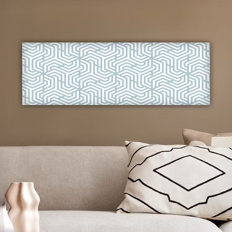 Patronen - Abstract - Driehoek - Geometrie canvas 2cm klein 828 -sfeer3