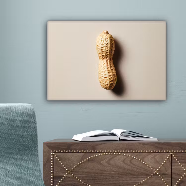 Pinda - Ruw - Beige canvas 2cm klein -sfeer4