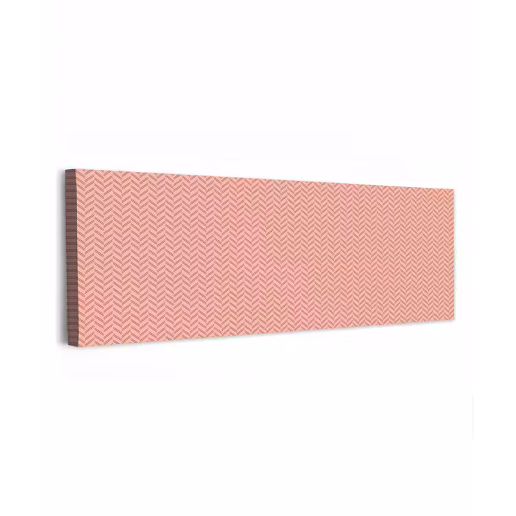 Plaid - Patroon - Visgraad - Roze canvas 2cm klein 828 -z3d