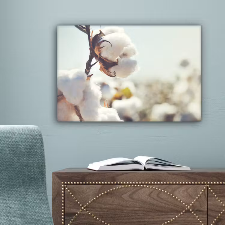 Planten - Bloem - Tak - Natuur canvas 2cm klein -sfeer4