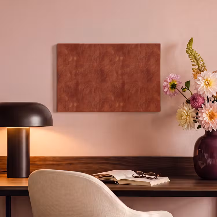 Stucwerk - Textuur - Terracotta canvas 2cm klein 34 -sfeer4