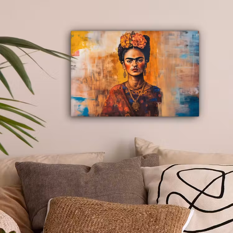 Portret - Sieraden - Schilderachtig canvas 2cm klein -sfeer1
