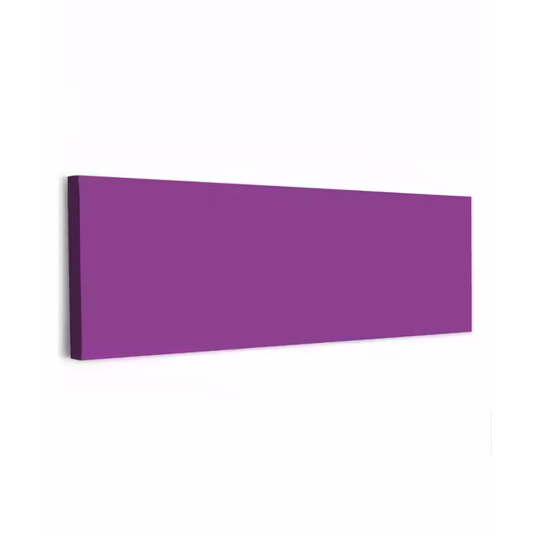 Paars - Kleuren - Effen canvas 2cm klein 828 -z3d