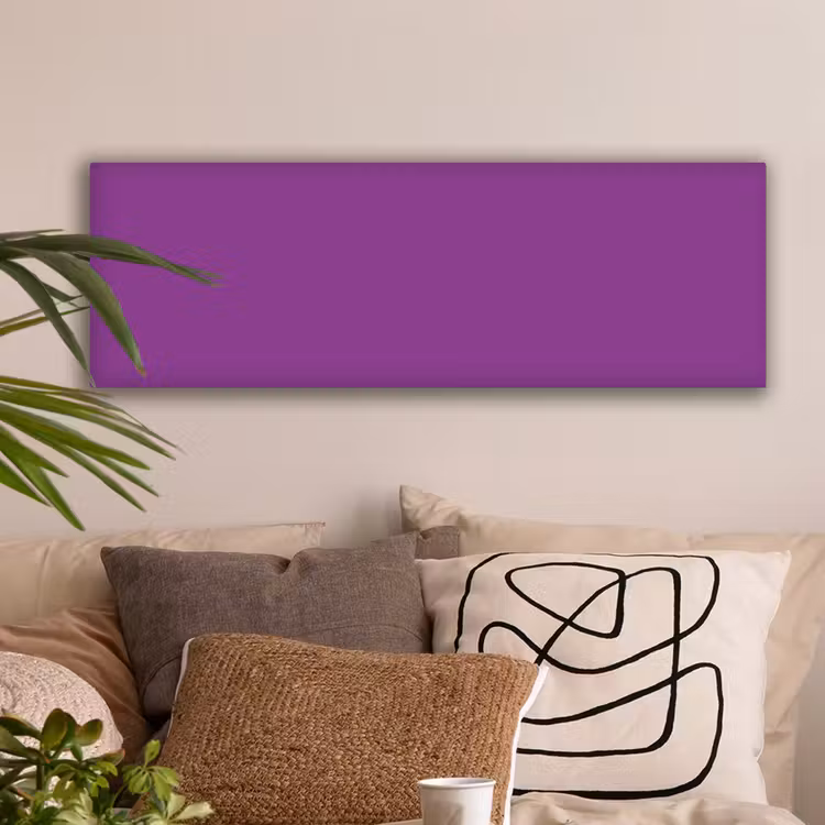 Paars - Kleuren - Effen canvas 2cm klein 828 -sfeer1