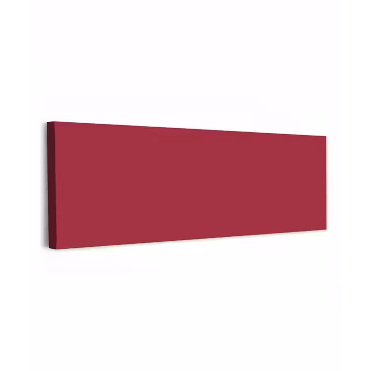 Rood - Effen kleur canvas 2cm klein 828 -z3d