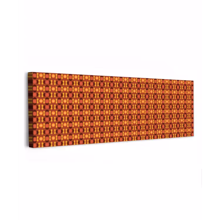 Retro - Disco - Hippie canvas 2cm klein 828 -z3d