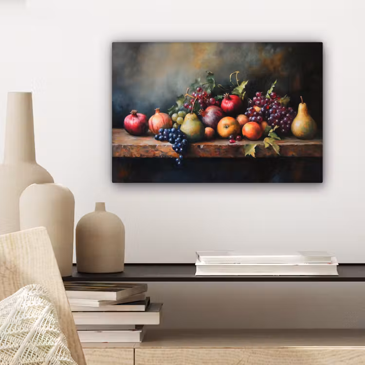 Rustiek - Stilleven - Fruit canvas 2cm klein -sfeer6