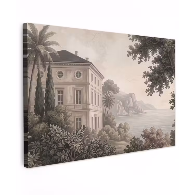Zee - Villa - Beige canvas 2cm klein -z3d
