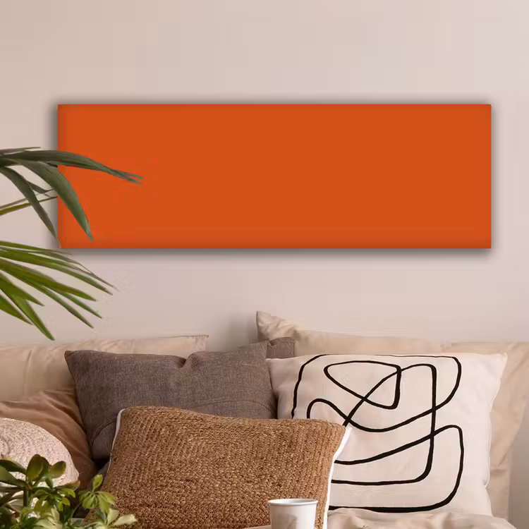 Sienna - Aarde - Kleuren - Effen canvas 2cm klein 828 -sfeer1