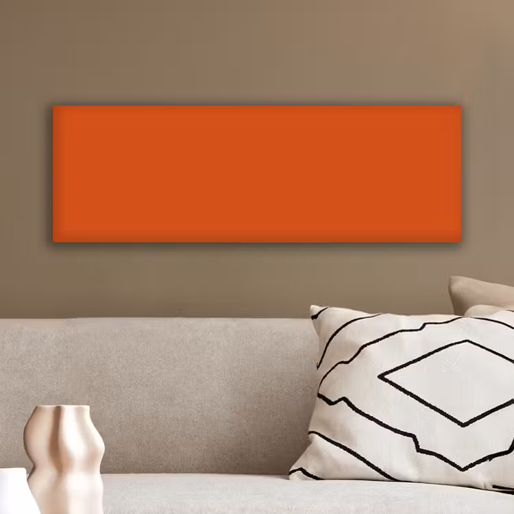 Sienna - Aarde - Kleuren - Effen canvas 2cm klein 828 -sfeer3