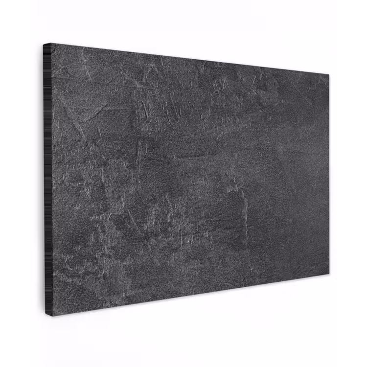 Leisteen - Beton - Natuursteen - Grijs - Industrieel canvas 2cm klein -z3d