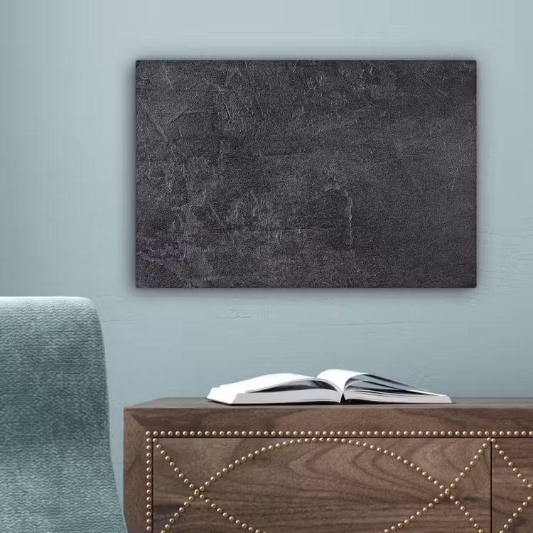 Leisteen - Beton - Natuursteen - Grijs - Industrieel canvas 2cm klein -sfeer4