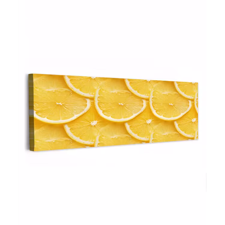 Schijfjes - Citroen - Sap canvas 2cm klein 828 -z3d
