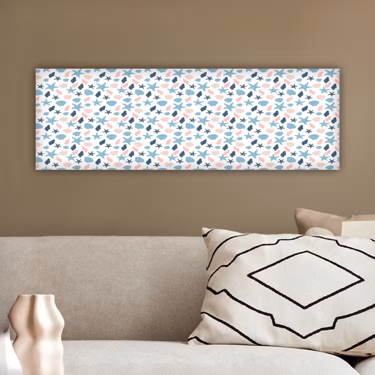Klein - Oceaan - Rif - Multi canvas 2cm klein 828 -sfeer3