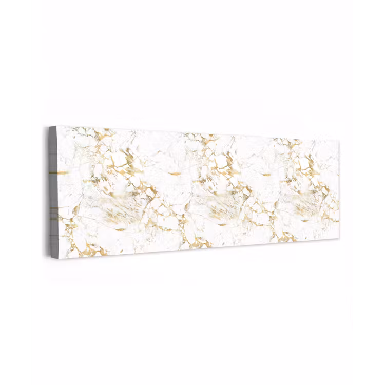 Wit - Marmer - Luxe - Goud canvas 2cm klein 828 -z3d