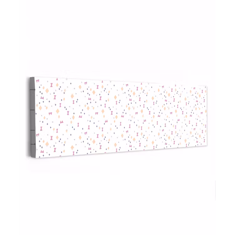 Wit - Vormen - Kleuren canvas 2cm klein 828 -z3d