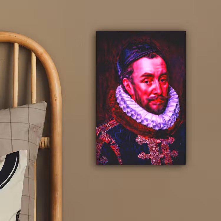 Willem van Oranje - Adriaen Thomasz - Oude meesters canvas 2cm klein -sfeer3