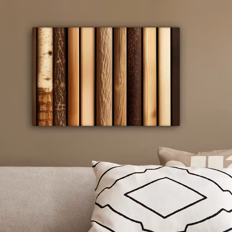 Hout - Planken - Natuurlijk canvas 2cm klein -sfeer3