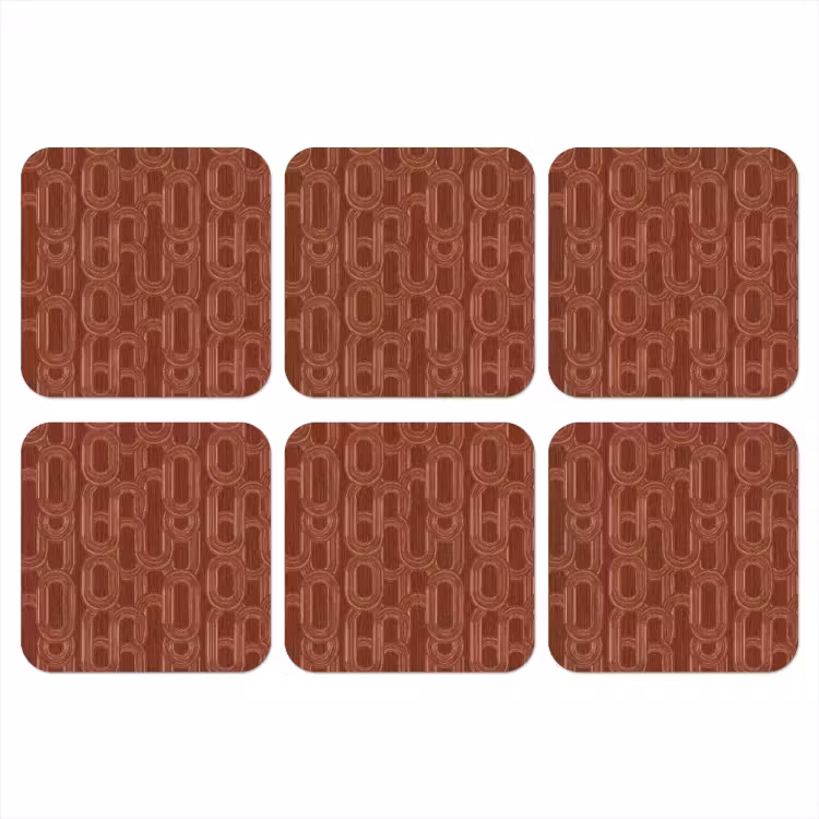 Abstract - Textuur - Bruin onderzetter kurk middel 366 -3d