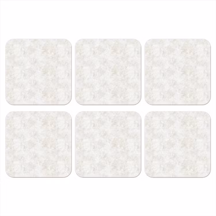 Beige - Marmer - Aders onderzetter kurk middel 366 -3d