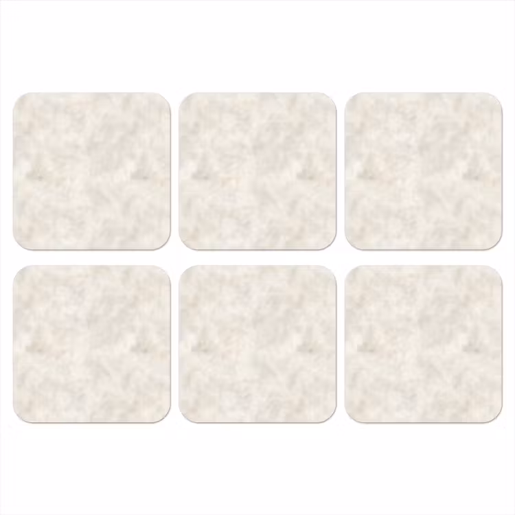 Crèmebeige - Marmer - Aders onderzetter kurk middel 366 -3d