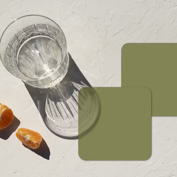 Herbal - Matcha - Groen onderzetter kurk middel 366 -sfeer4