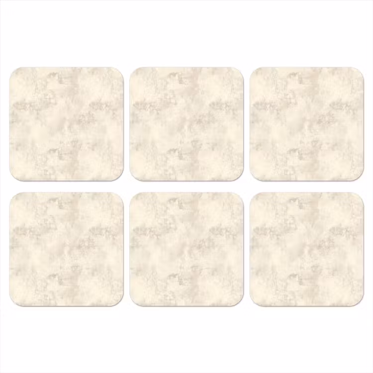 Patroon - Organisch - Beige onderzetter kurk middel 366 -3d