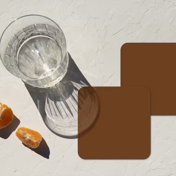 Rich - Espresso - Bruin onderzetter kurk middel 366 -sfeer4