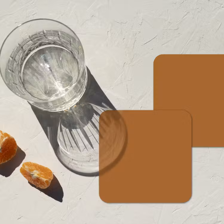 Spiced - Cinnamon - Bruin onderzetter kurk middel 366 -sfeer4