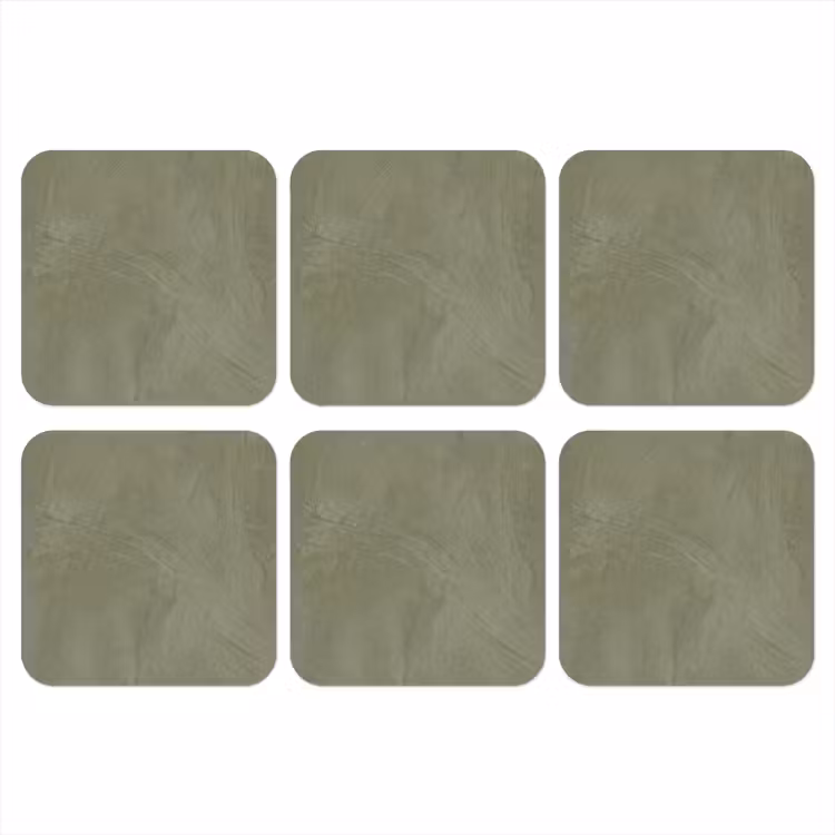 Textuur - Betonlook - Achtergrond - Modern - Groen onderzetter kurk middel -3d