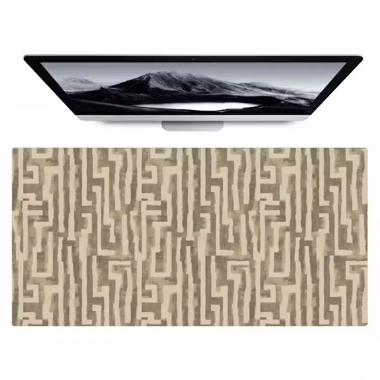 Abstract - Geometrisch - Groen Muismat XXL klein 681 -zzz3d