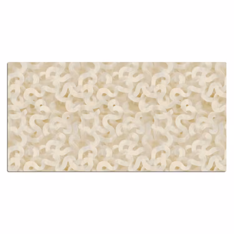 Abstract - Lijnen - Beige Muismat XXL klein 681 -3d_leeg