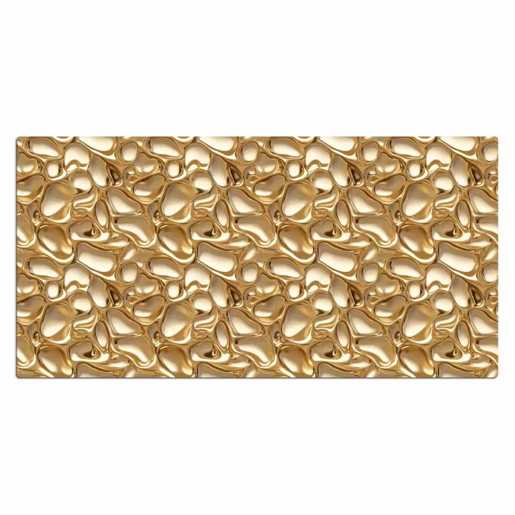 Abstract - Modern - Goud Muismat XXL klein 681 -3d_leeg