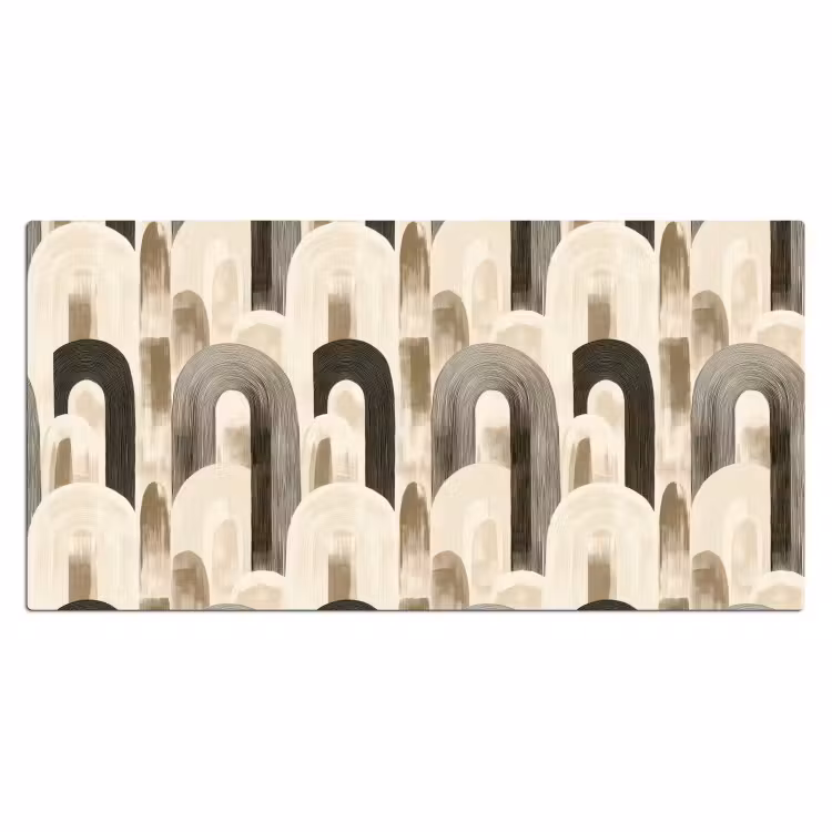 Abstract - Patroon - Bogen Muismat XXL klein 681 -3d_leeg
