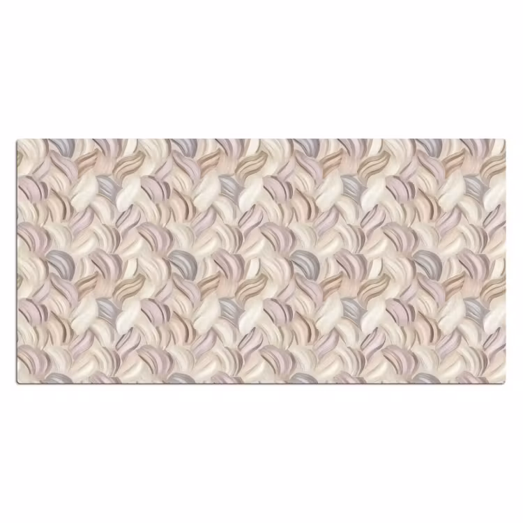 Abstract - Golvend - Pastel Muismat XXL klein 681 -3d_leeg