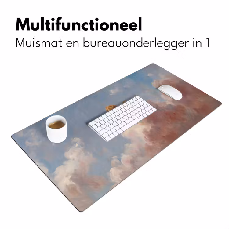 Engel - Pijl en boog - Mythologie - Klassiek Muismat XXL klein -sfeer4